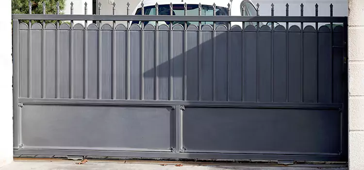 Metal Driveway Gate Installation Palm City