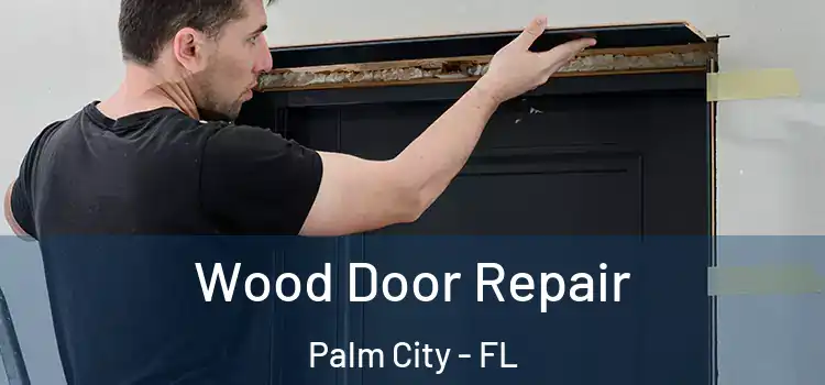 Wood Door Repair Palm City - FL